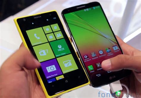 Nokia XL vs LG G2 Karşılaştırma